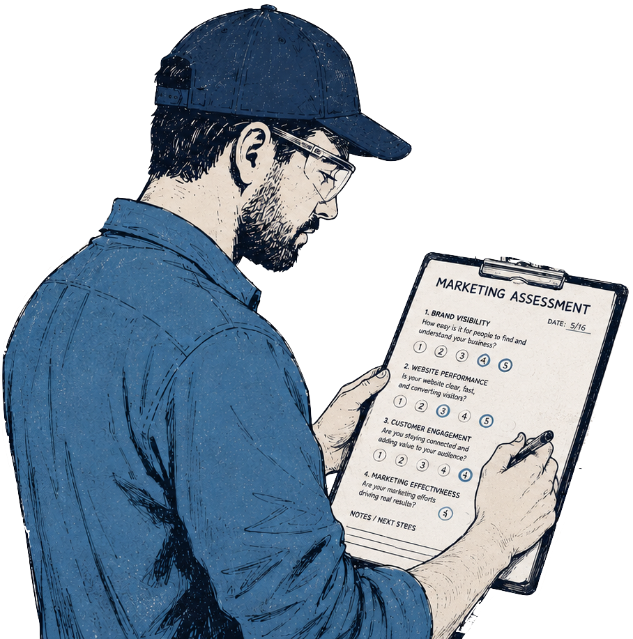 Score your home service marketing in 4 minutes